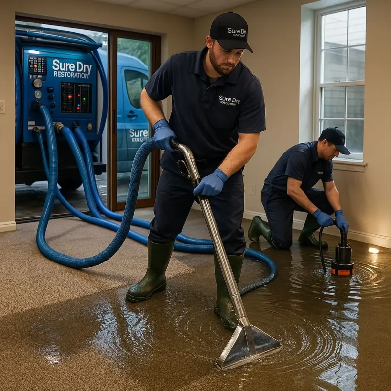 Water Extraction and Removal process in West Melbourne, FL
